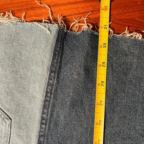 H&M Divided Blue Jeans dress size 2 - Picture 6 of 7